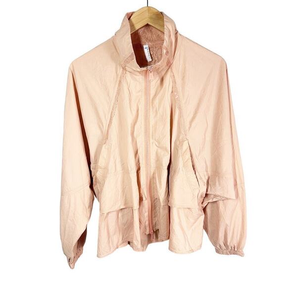 Free People Movement Namaslay Lightweight Jacket Size XS Brushed Apricot - Picture 2 of 12